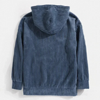 Bluza z kapturem z drewna