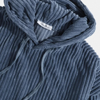Bluza z kapturem z drewna