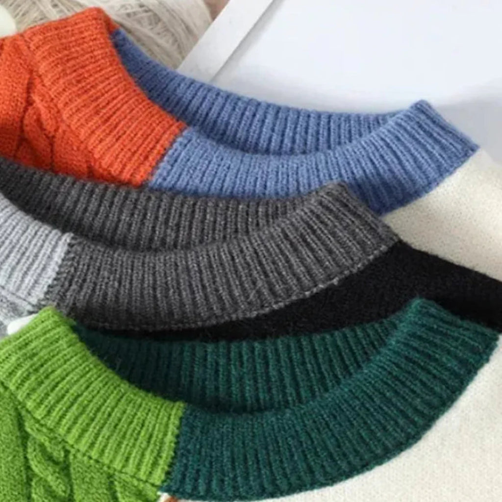 Sweter z dzianiny Verno