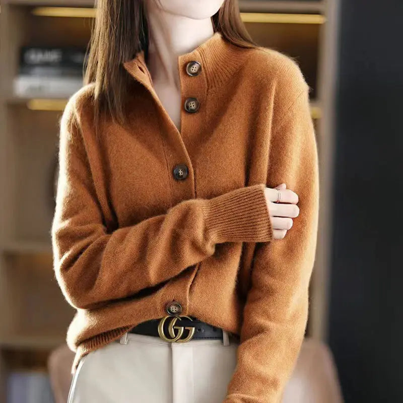 Sweter kasztanowy