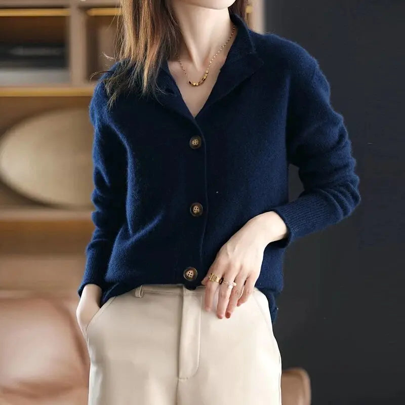 Sweter kasztanowy