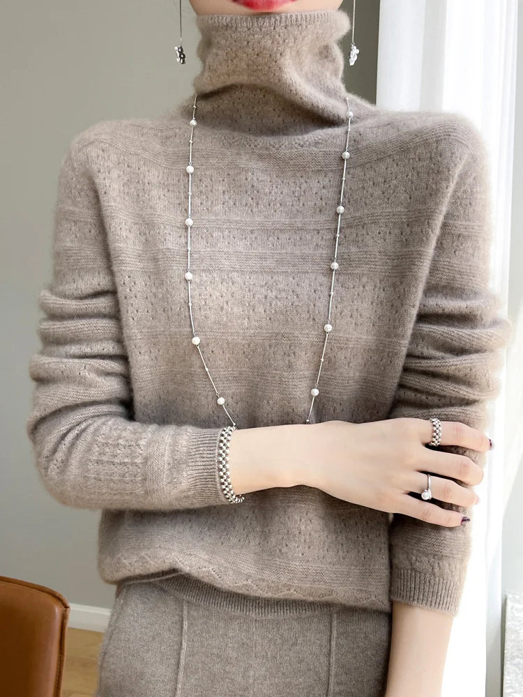 Sweter z wełny Camille wełniany