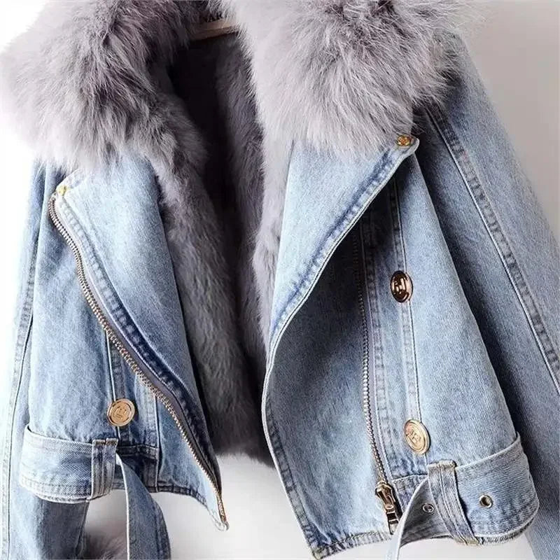 Monroe Fur Flar Juinm Jacket