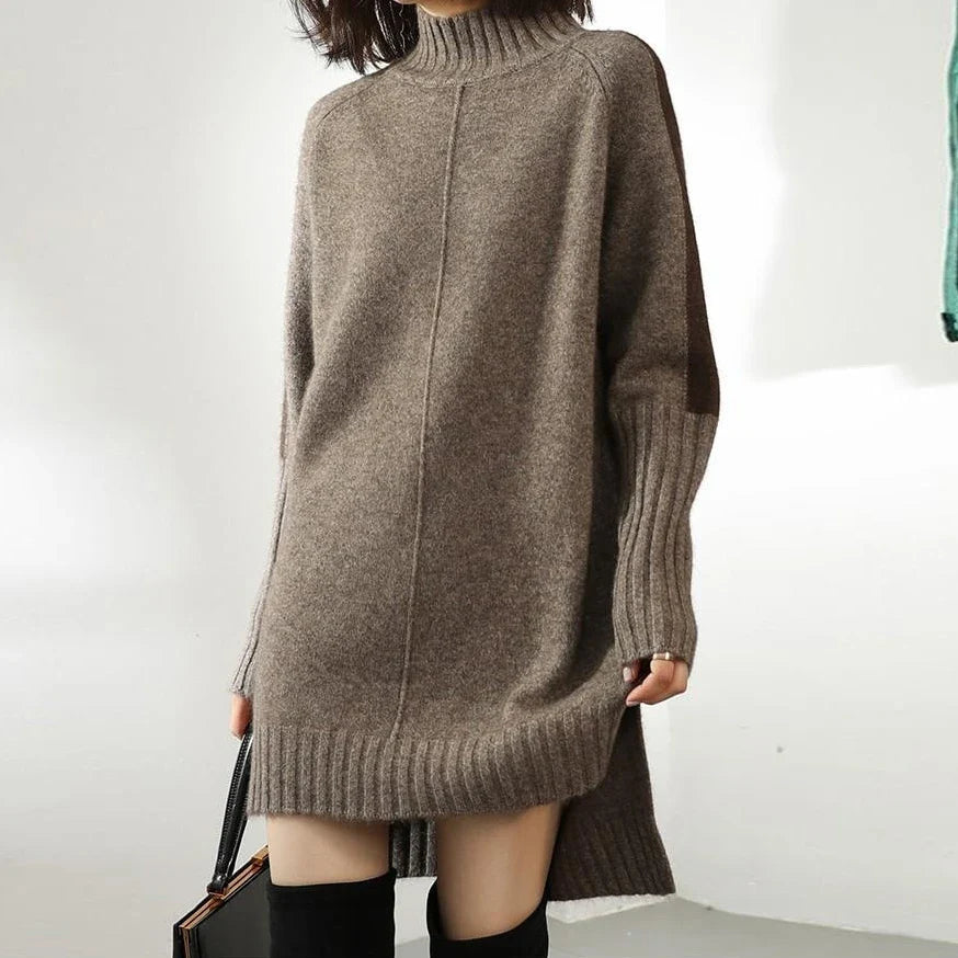 Kascade Knit Swater sukienka