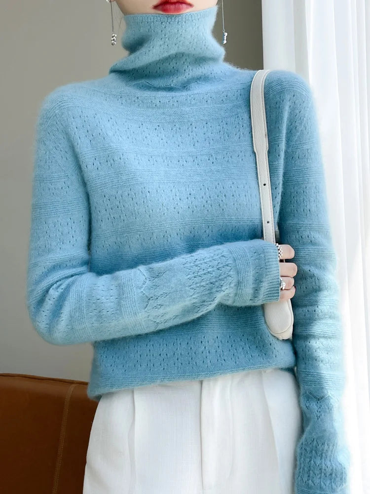 Sweter z wełny Camille wełniany