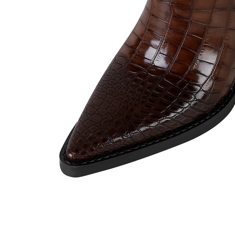 Skórzane buty Westline