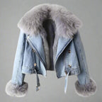 Monroe Fur Flar Juinm Jacket