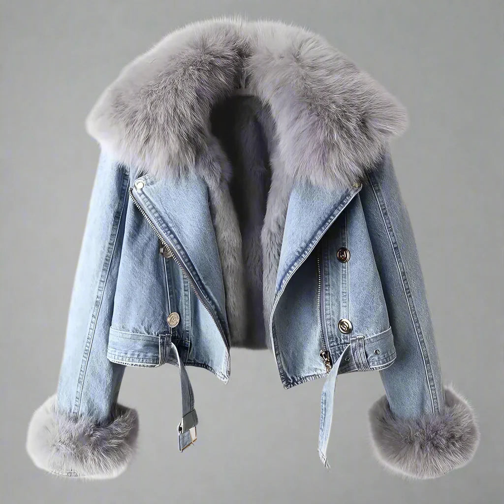 Monroe Fur Flar Juinm Jacket