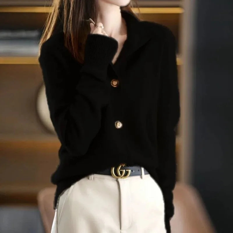 Sweter kasztanowy