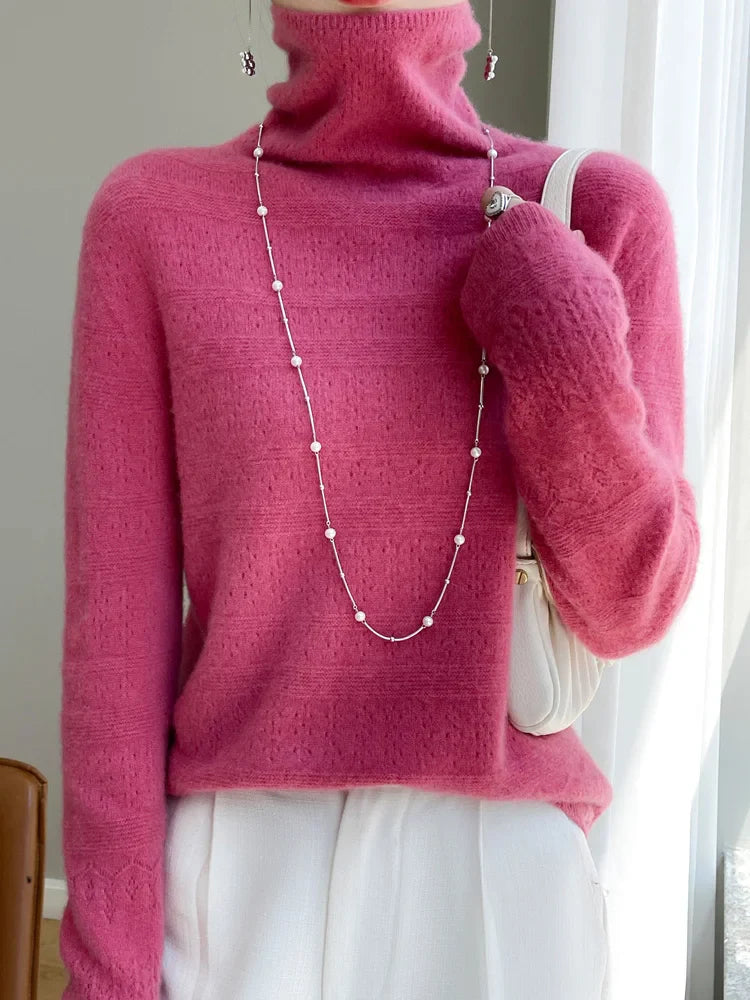 Sweter z wełny Camille wełniany