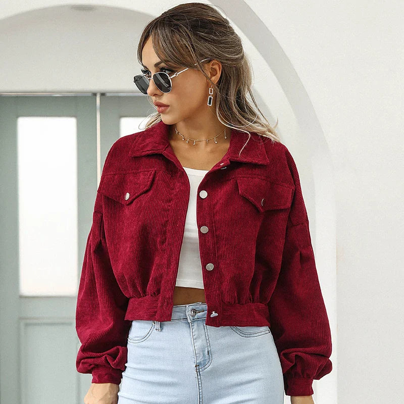 Ashbourne Cropged Corduroy Kurt