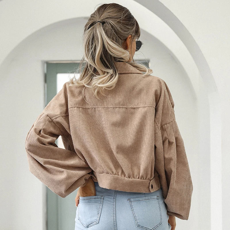Ashbourne Cropged Corduroy Kurt