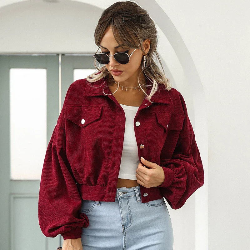 Ashbourne Cropged Corduroy Kurt