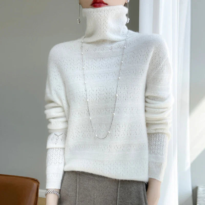 Sweter z wełny Camille wełniany