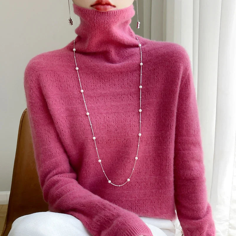 Sweter z wełny Camille wełniany