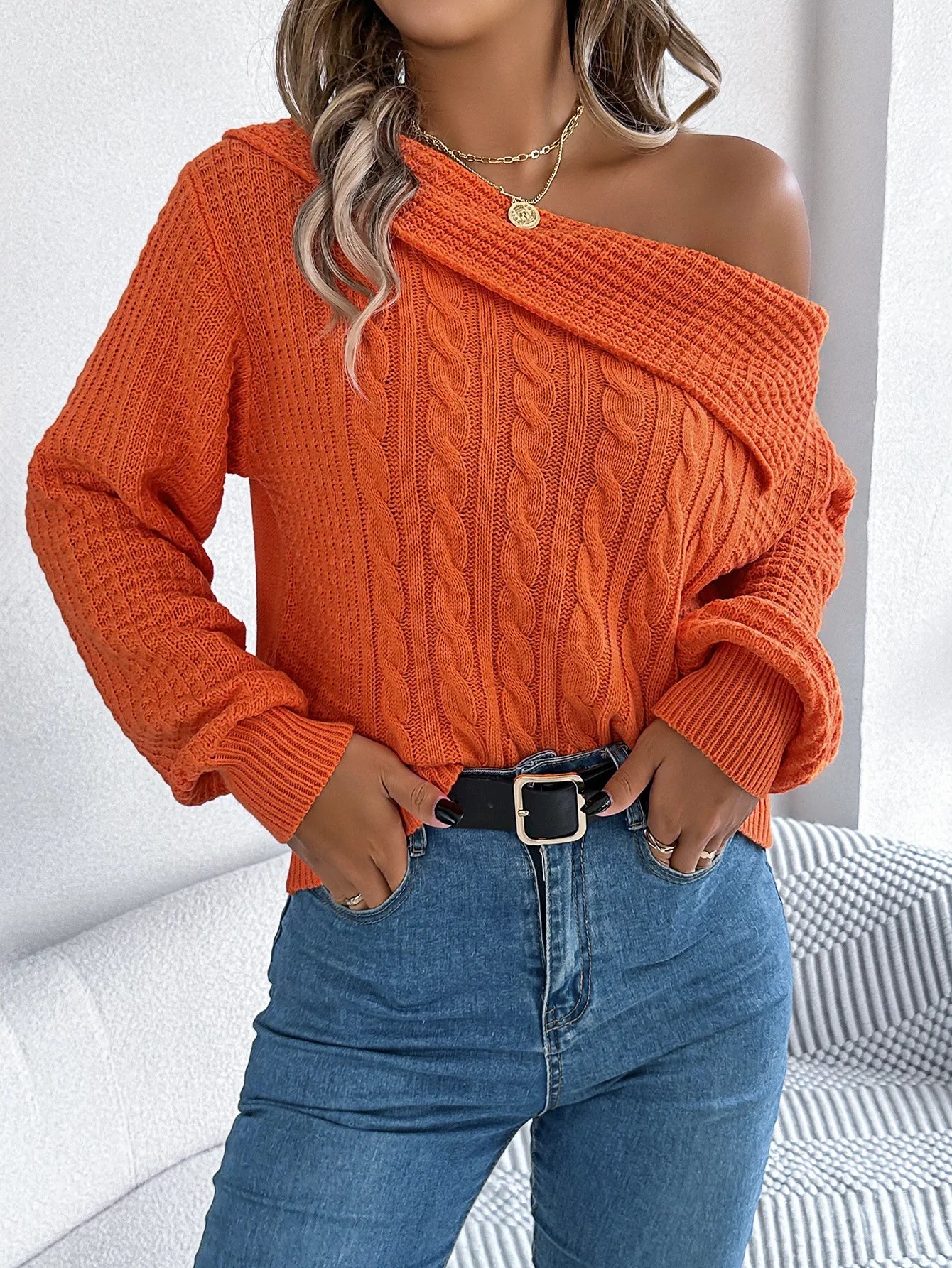 Breeze Knit Knit Sweter