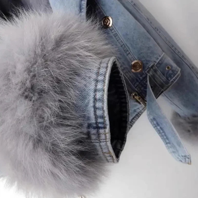 Monroe Fur Flar Juinm Jacket