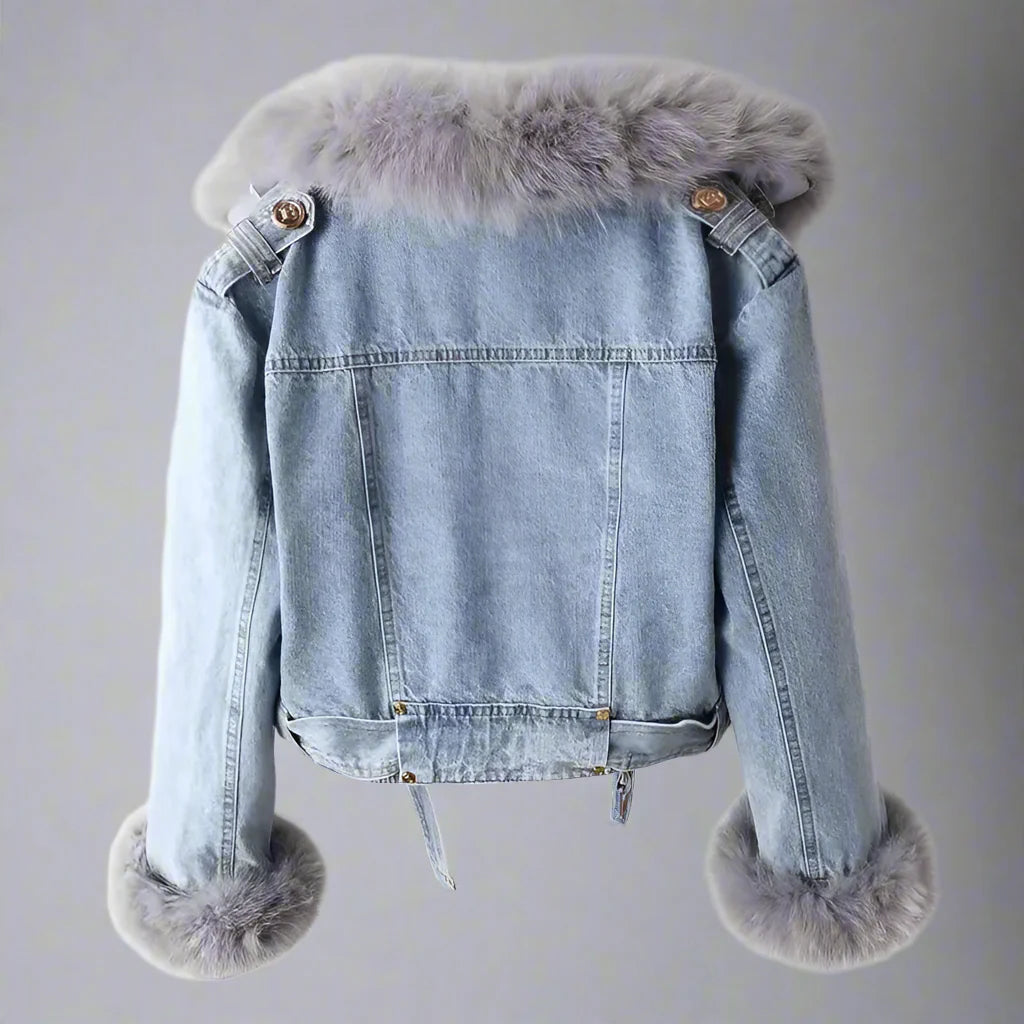 Monroe Fur Flar Juinm Jacket