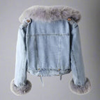 Monroe Fur Flar Juinm Jacket