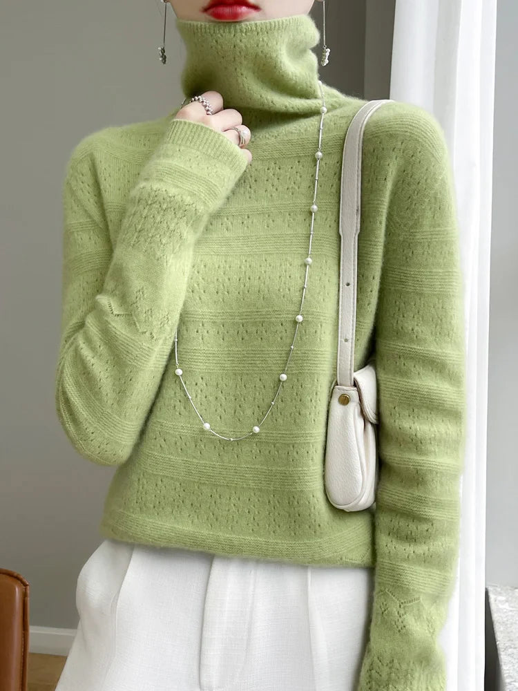 Sweter z wełny Camille wełniany