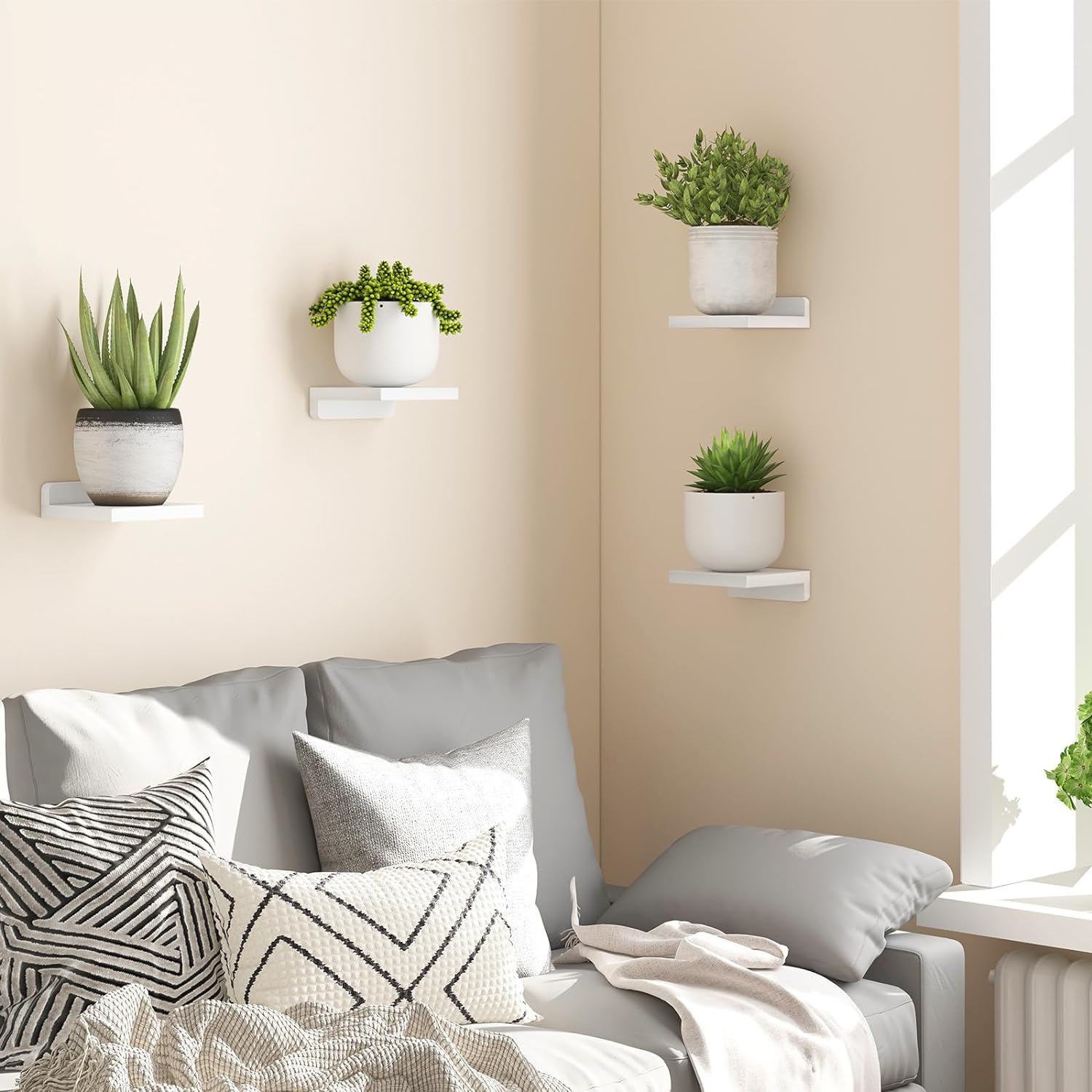 Haven Floating Shelves - Zestaw 4