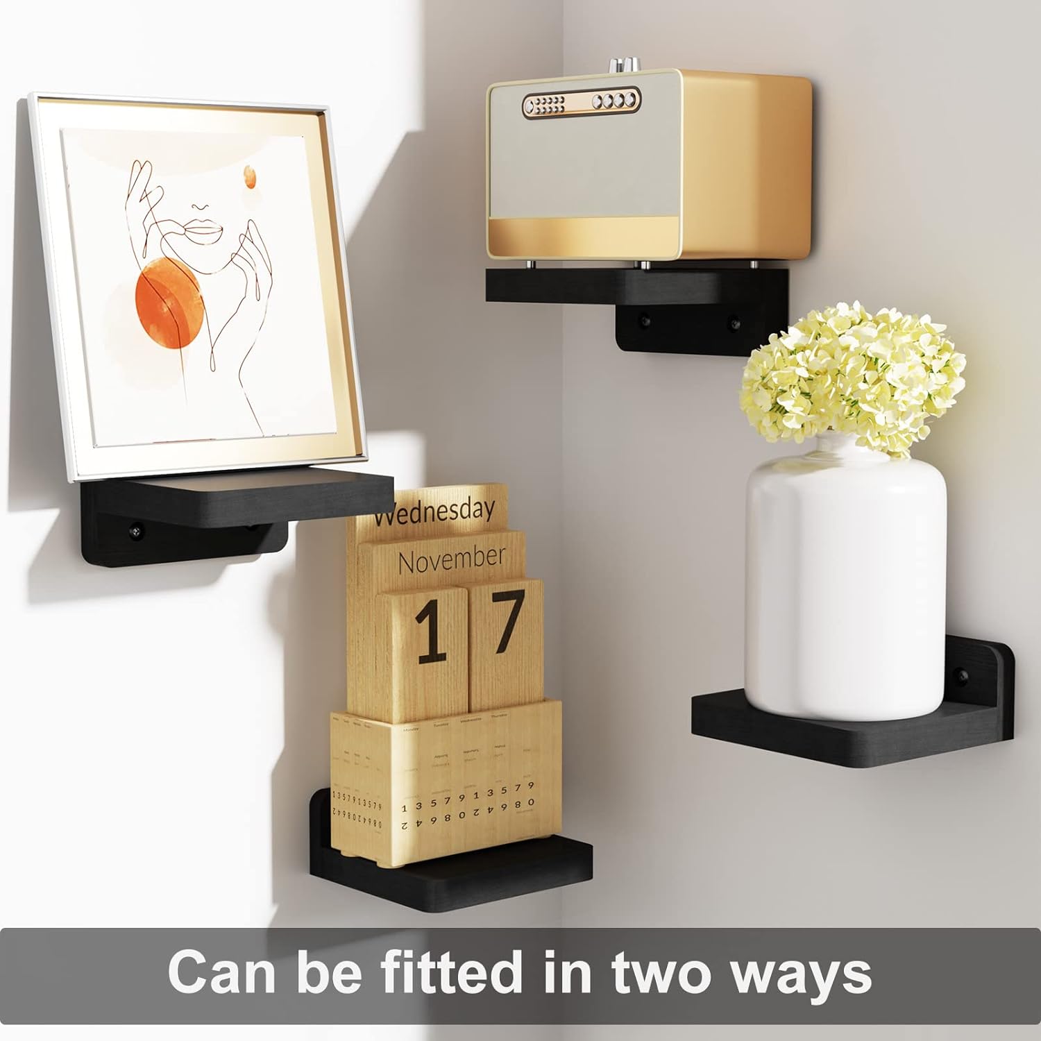 Haven Floating Shelves - Zestaw 4