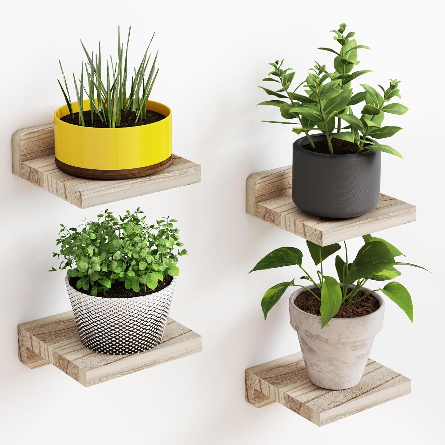 Haven Floating Shelves - Zestaw 4