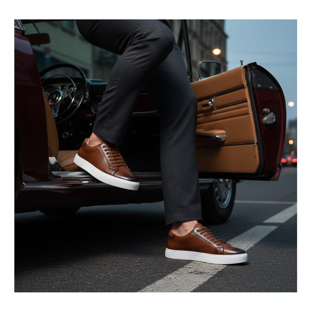 Skórzanie Westbridge Low-Tops