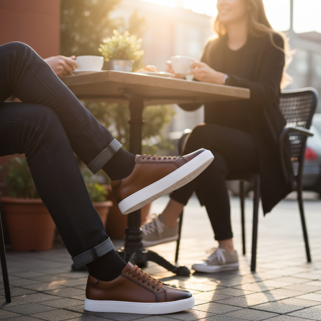 Skórzanie Westbridge Low-Tops