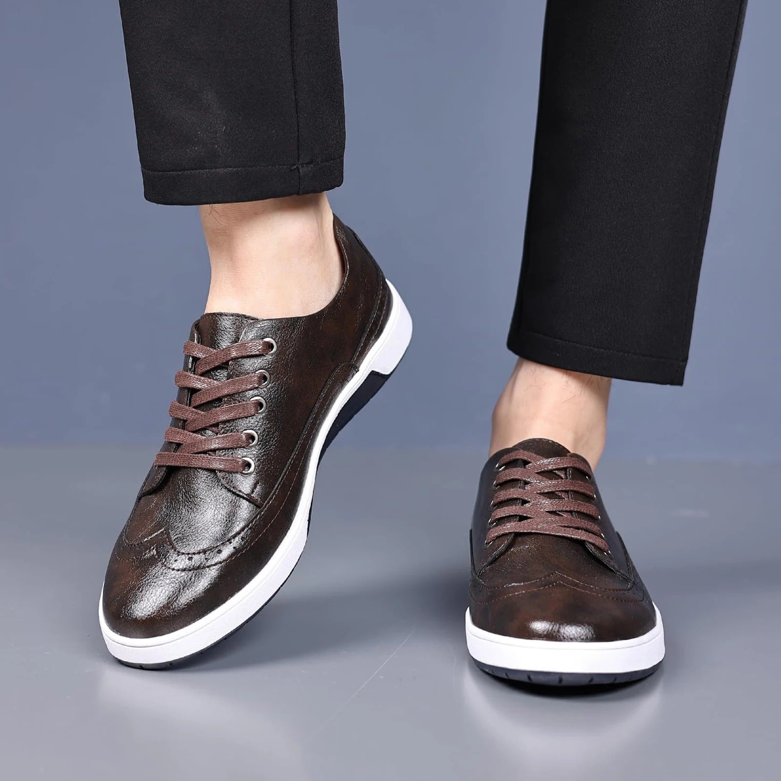 Valenti Leather Brogues
